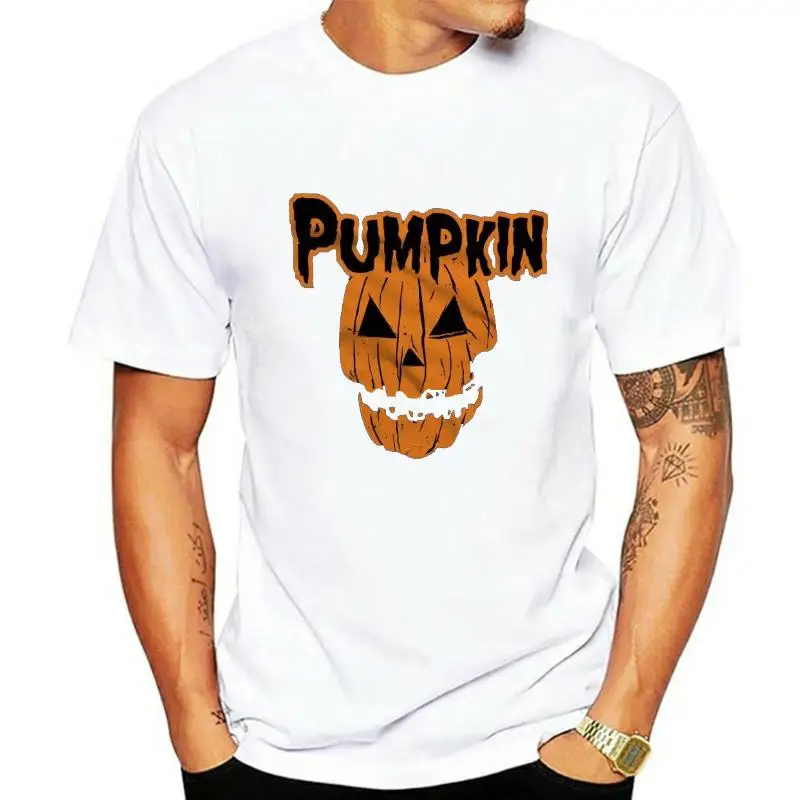 The Pumpkin Ghost T Shirt Halloween Horror Trick or treat Tee Heavy Metal Unisex tee
