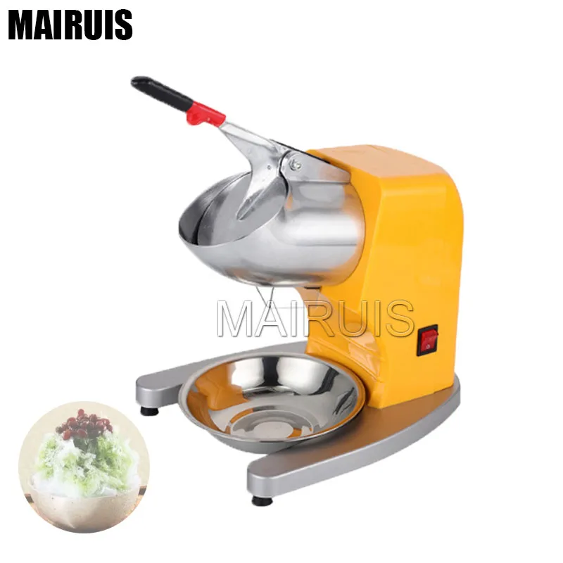 

Electric Ice Crusher Shaved Ice Machine Commercial Ice Machine Household Small Double-Knife High-Power Smoothie Machine