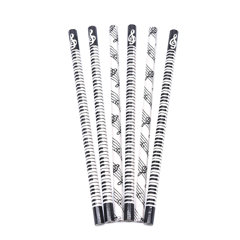 

12pcs/Set piano pencils HB primary school students pencil notes pencil creative students pencil school office supplies
