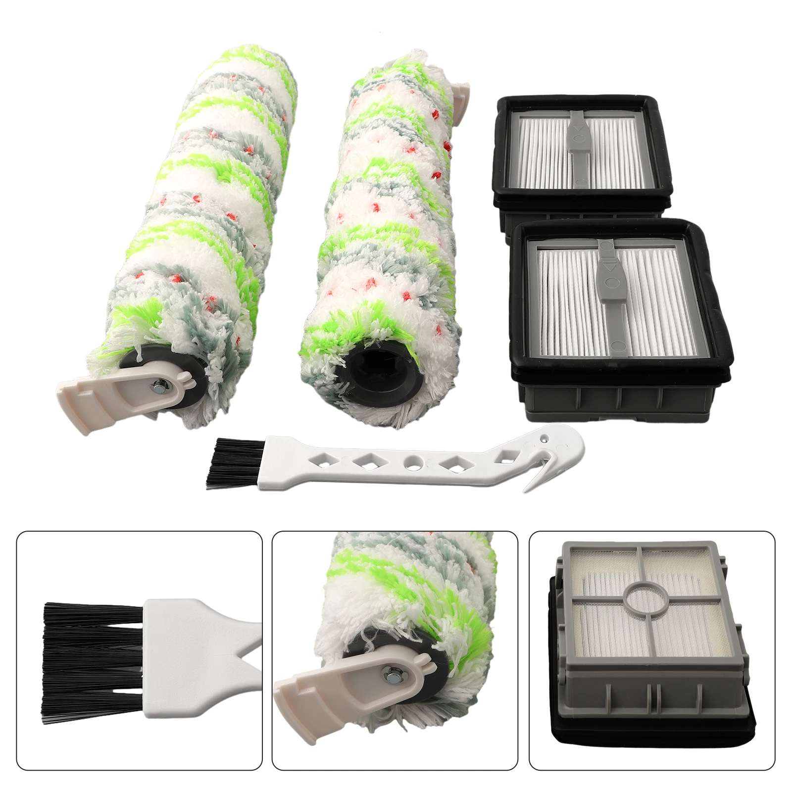 Запасной комплект Essentials для обслуживания Bissell CrossWave пылесоса HydroSteam с несколькими