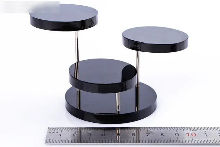 

1/6th Black Shoes Display Stand Model for 12" PH HT Body Action Figure Doll