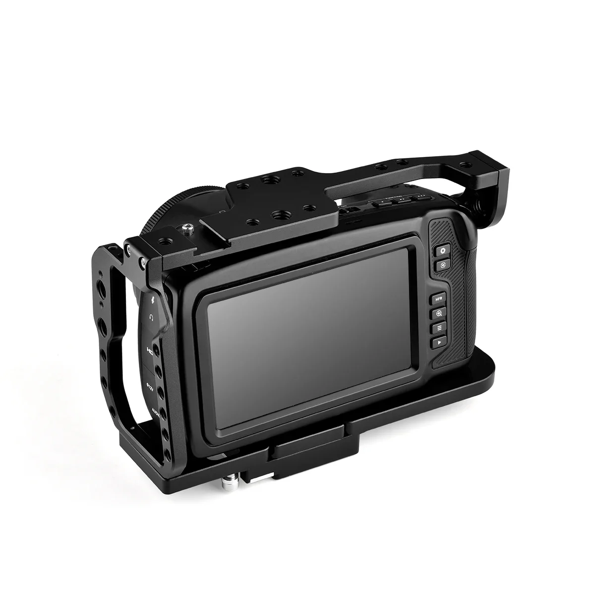 Комплект для установки клетки камеры BMPCC 4K/6K с креплением холодного башмака 1/4 3/8