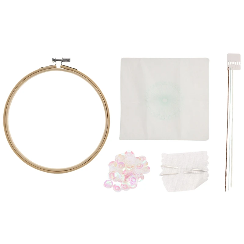 Наборы для вышивания начинающих креативный набор ручной вышивки одуванчика