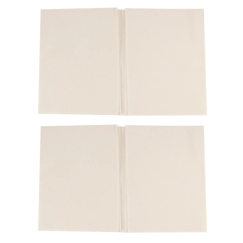 

2X Fermented Cloth Proofing Dough Bakers Pans Proving Bread Baguette Baking Mat Pastry Kitchen Tools 60X90CM