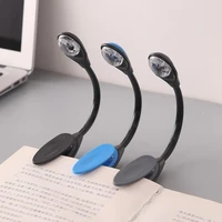 mini led desk lamp foldable touch clip study lamps flexible gooseneck night reading book desktop light bedside table lamp