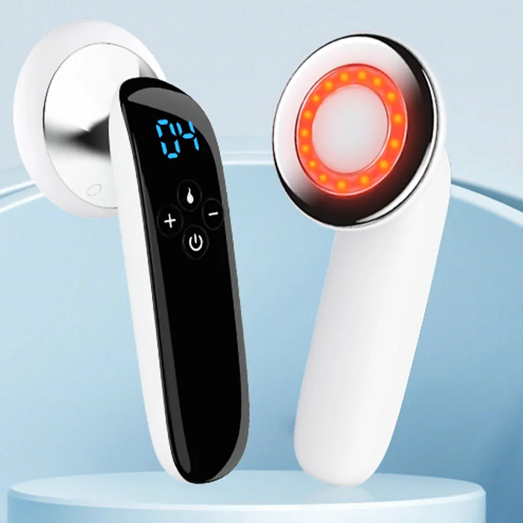 

White LED Light Therapy Skin Care Galvanic Facial Machine Transform Skin Facial Massage Beauty Tools High Frequency Facia