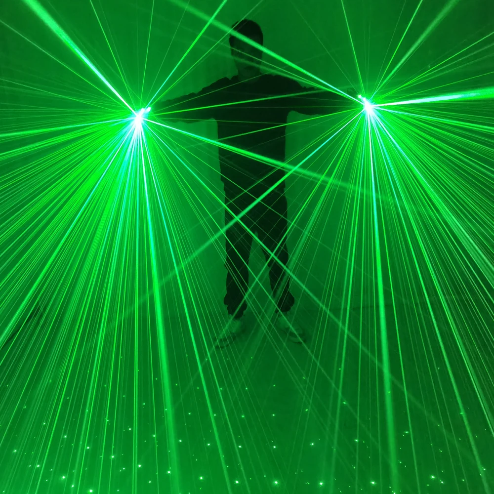

TEMLASER Зеленые Лазерные Перчатки