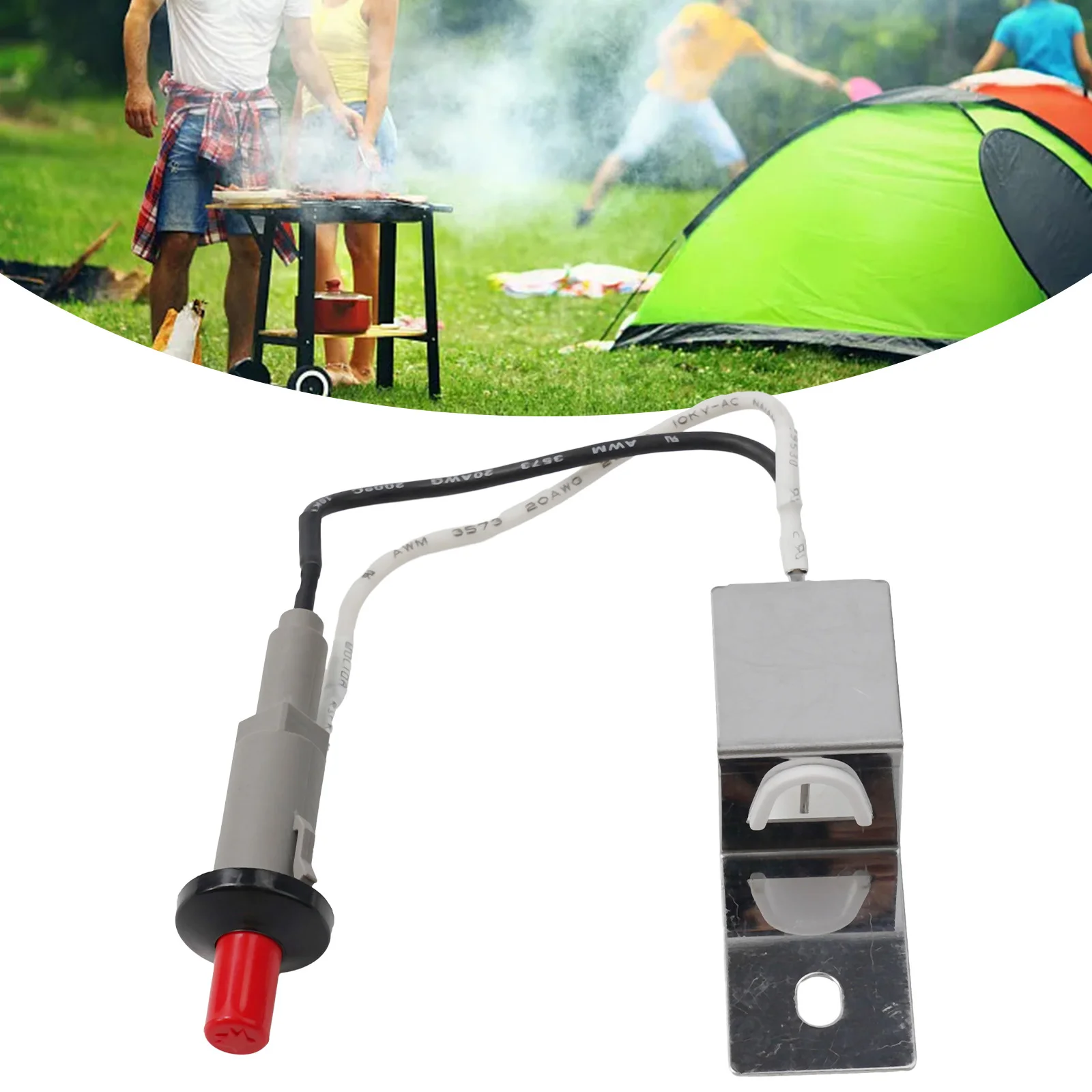 Электронная кнопка зажигания в сборе сменный комплект для Weber Q100 Q120 Q200 Q220 Q1000 Q2000