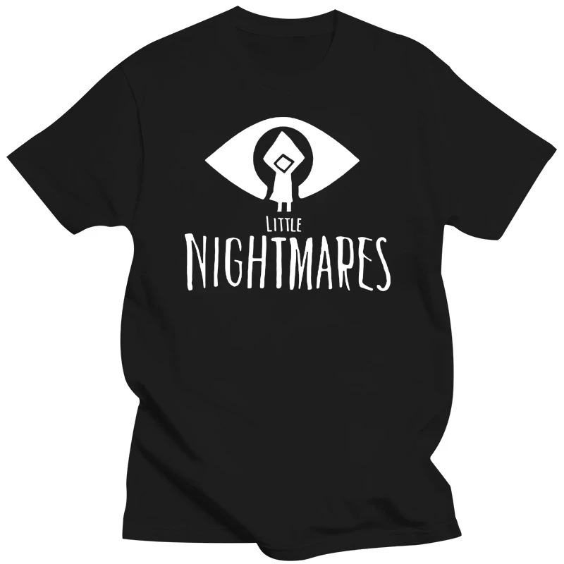

Ограниченная партия, Мужская черная футболка с логотипом «маленький ночные кошмары»