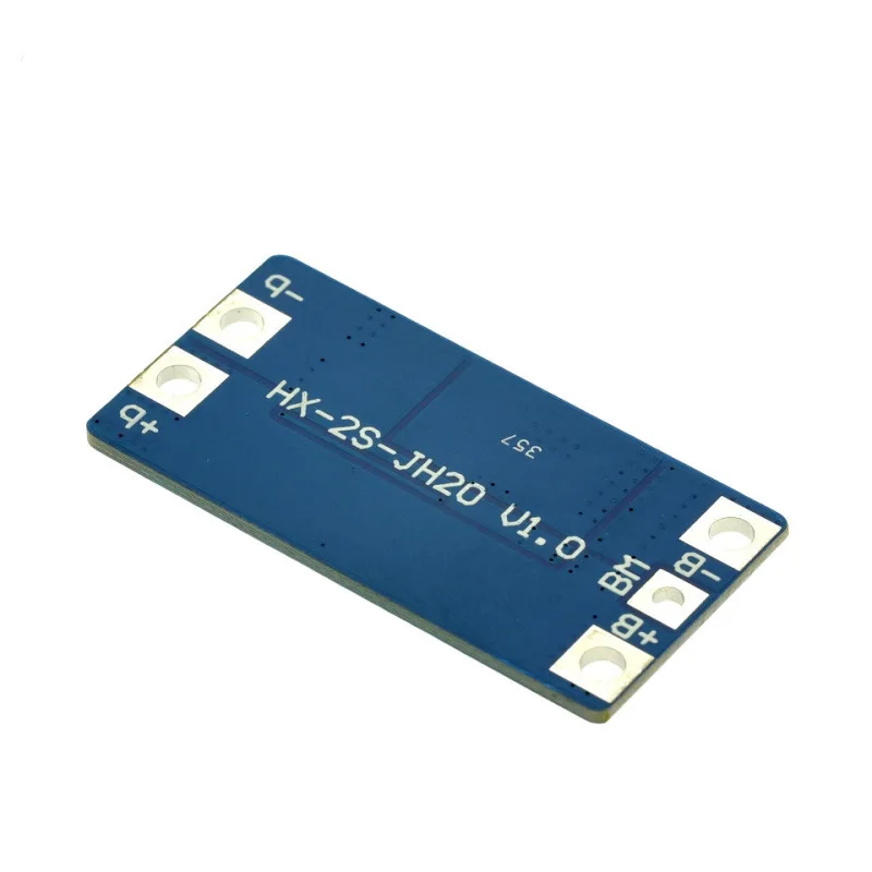 Фото 1-10 шт. Плата защиты LiFePO4 аккумуляторов 2S 3.2V 3.7V 10A, BMS 6.4V 7.3V с балансировкой для сборки аккумуляторных блоков 32650 18650 3.2V DIY №2