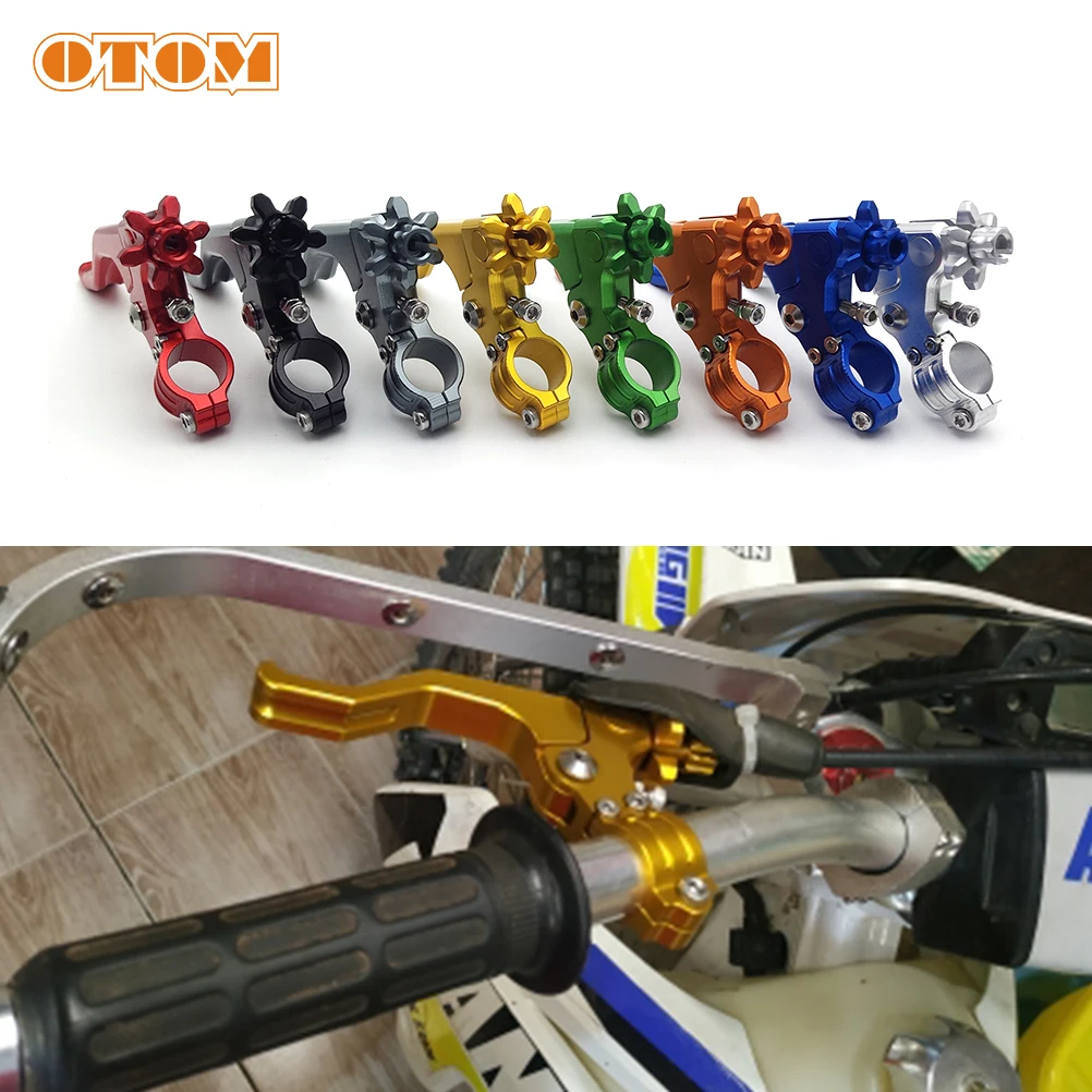 

Короткий рычаг сцепления тормоза OTOM для мотокросса, 22 мм, экономичная сила, алюминиевый клатч с ручкой для CRF CB YZF KXF RMZ DRZ XG750 TRIUMPH