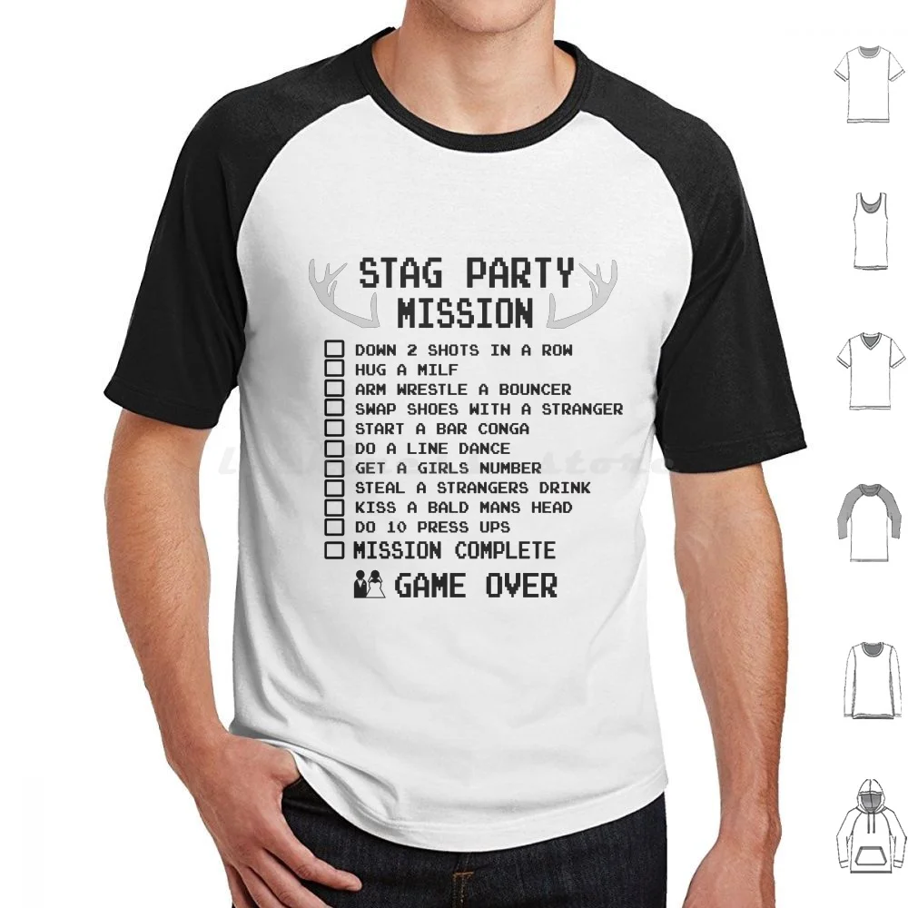 

Stag Party Checklist Funny Bachelor Shirt T Shirt Cotton Men Women Diy Print Stag Do Checklist Bachelor Party Wedding Groom