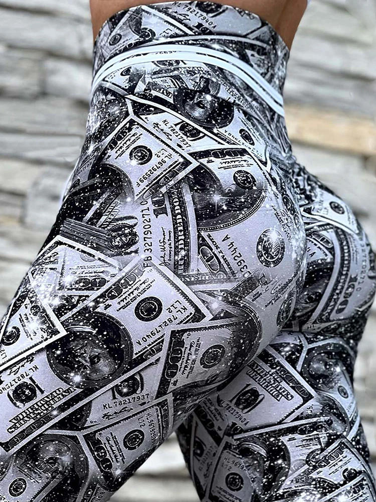 Women Yoga Pants High Waist Sexy Running Leggings Fitness Elastic Leggins 2023 Fashion Stretch Gym Trousers
