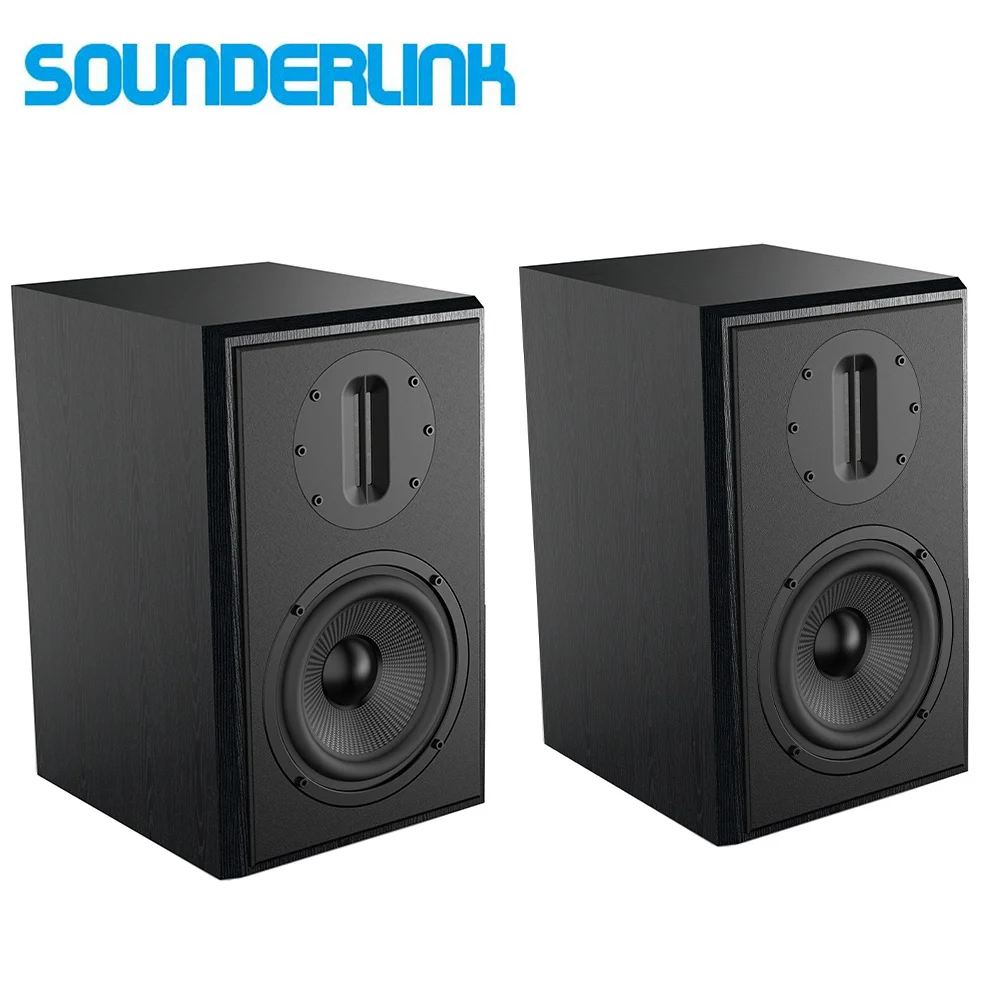 

1 пара SounderLink 5,2 дюймовый пассивный Полнодиапазонный монитор Студийные мониторы динамики soundbox с 4-дюймовым ленточным динамиком