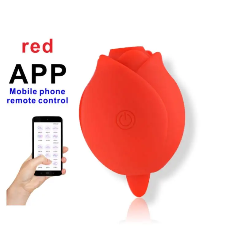 14 Frequency Smartphone WIFI APP Control Suck Licking Vibrator Sex Toy Rechargeable Waterproof Rose |