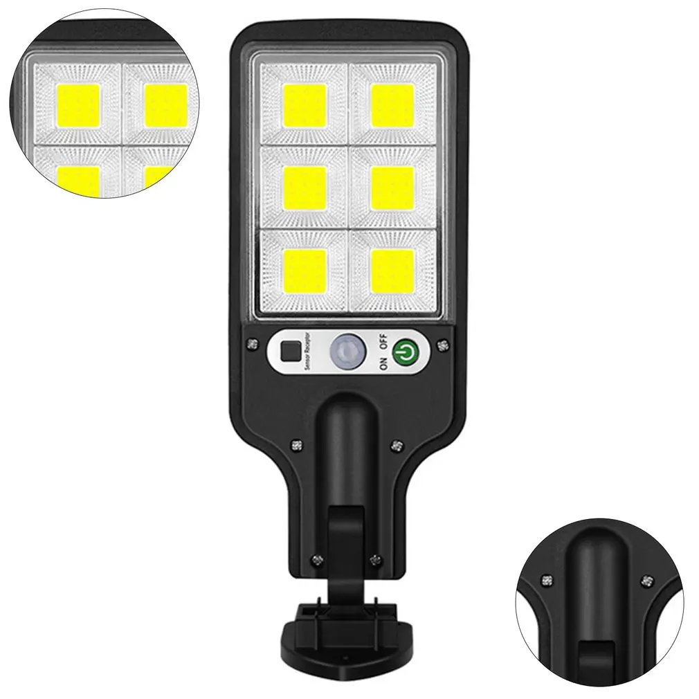 

Solar Street Lights Outdoor Waterproof Motion Sensor Wall LED Lamp with 3 Lighting Mode Solar Powered Lights for Garden Patio