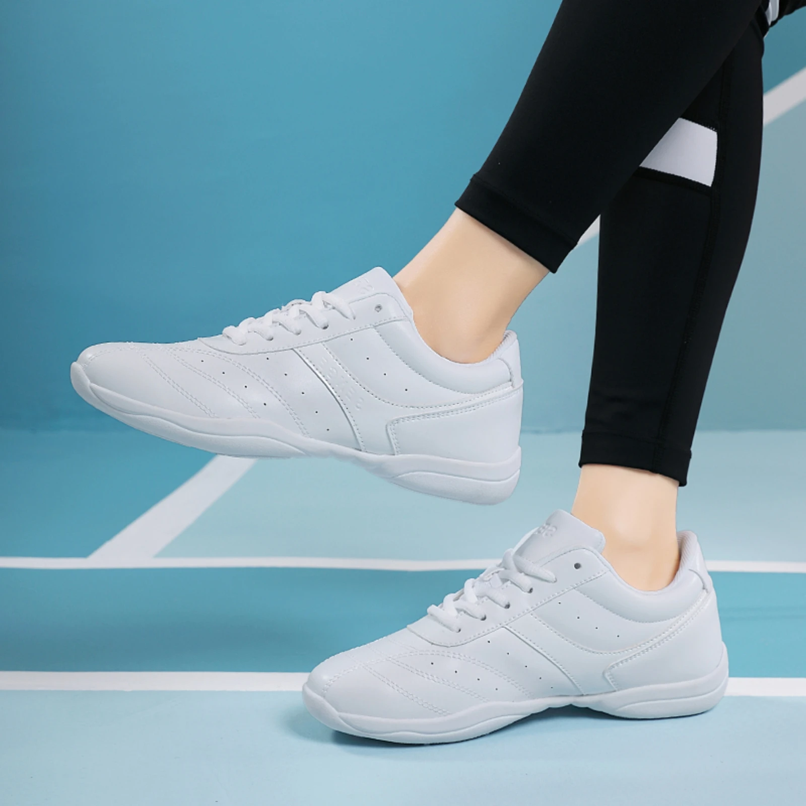 Marwoo SG01 легкие белые мягкие спортивные танцевальные туфли обувь для фитнеса