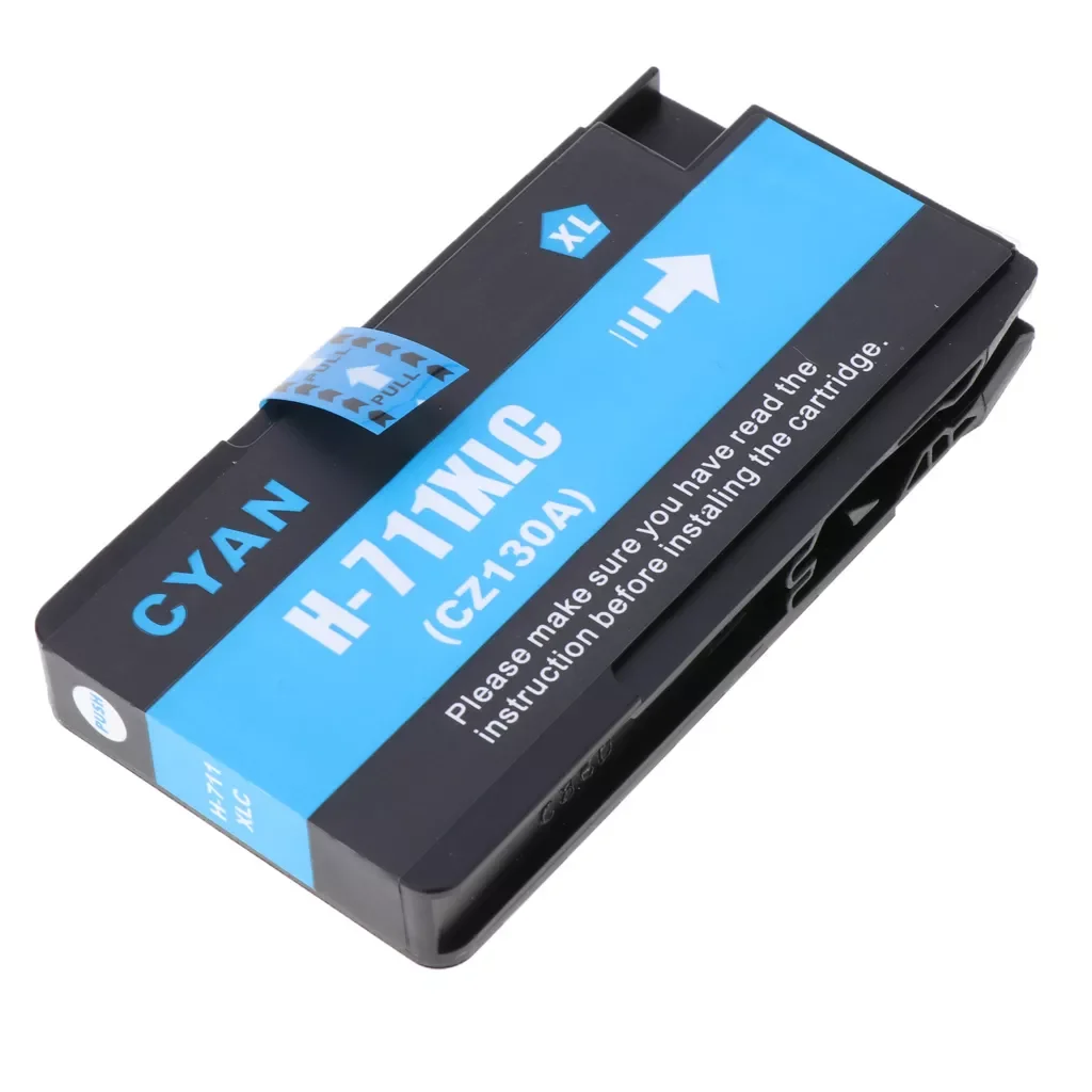 

Printer Cyan Ink Cartridges Fit for 711 CZ133A CZ130A CZ131A CZ132A