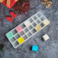 24 silicone ice cube tray ice cube mold food grade silicon whiskey cocktail drink chocolate ice cream maker party bar