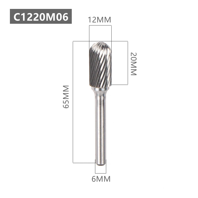 

Роторный напильник LIXIU, вольфрам, 6 мм