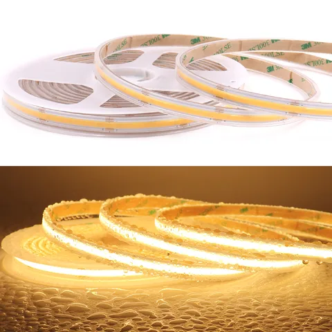 COOLAMPS IP68 водонепроницаемая светодиодная лента COB 480LEDs/m