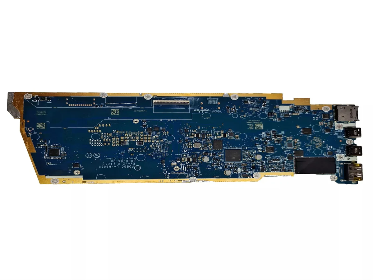 0V4TK1 для ноутбука Dell Latitude 9510 материнская плата SRGKV I7-10610U 16G LA-H981P 100% полностью