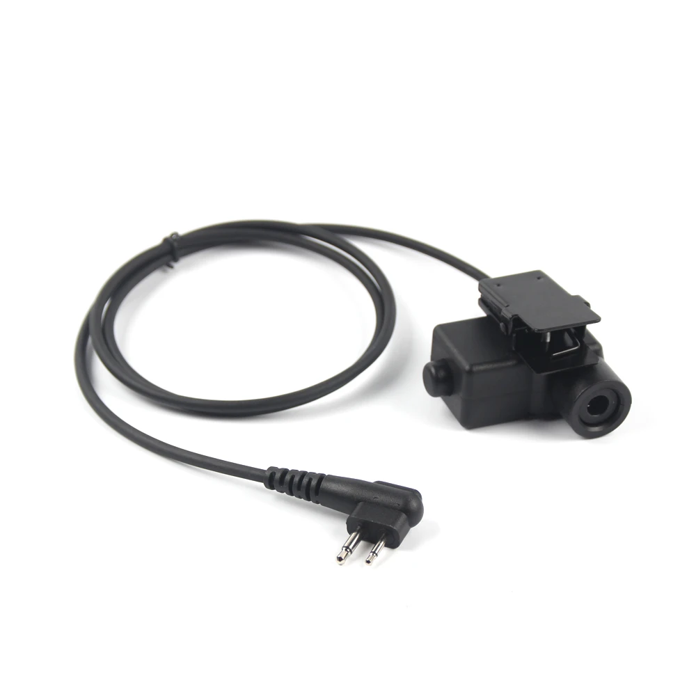 Walkie Talkie Radio Tactical Headset Adapter U94 PTT for Motorola GP-88 GP-2000 YEASU Radio