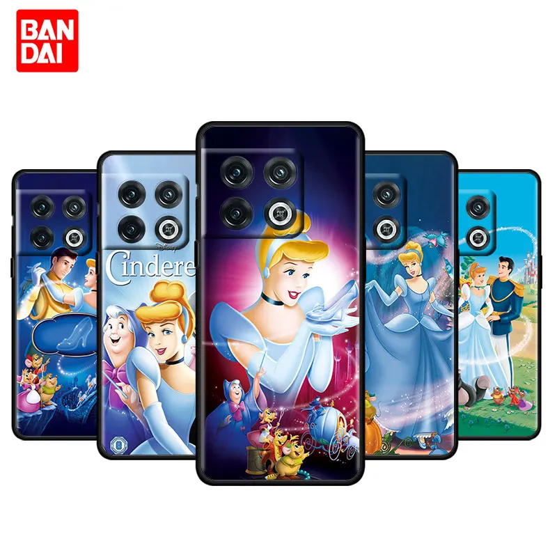 

Cover Case for OnePlus 9 9R 9RT 8 8T 10 Nord CE N200 2 N100 N10 Pro RT 5G Soft Cell Casing Phone Disney Cinderella Cute Cartoon