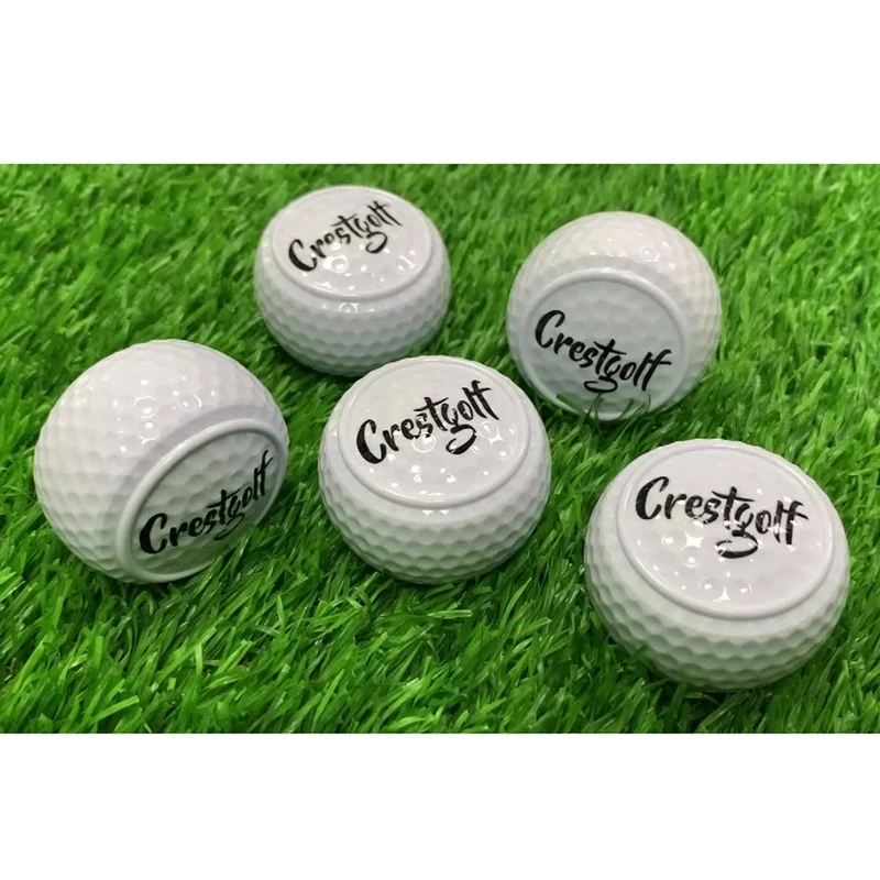 CRESTGOLF плоские мячи для гольфа двухъярусный мяч тренировок по гольфу