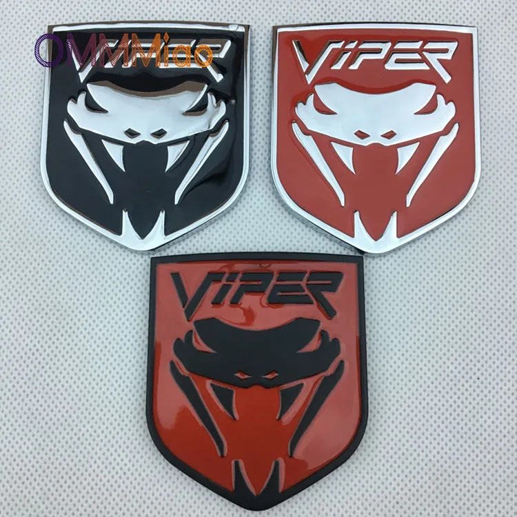 

Viper персонализированные наклейки для автомобиля Кобра металлический логотип автомобиля Mustang лист доска кузов автомобиля и задняя наклейка ...