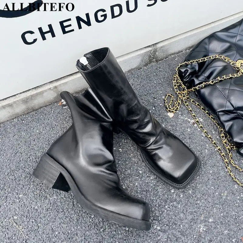 

Женские ботильоны из мягкой натуральной кожи, на высоком каблуке, размеры 34-40