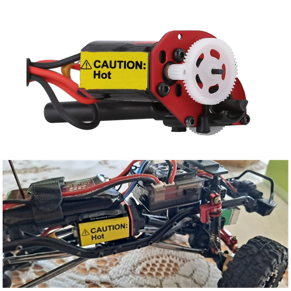 

050 66T гусеничный двигатель с 30A ESC для 1/24 RC Crawler Axial SCX24 AXI90081 AXI00001 AXI00002, детали для обновления