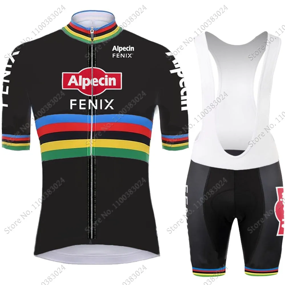 

Джерси для велоспорта Alpecin Fenix 2022, комплект команды чемпиона мира, Мужская одежда, рубашки для дорожного велосипеда, костюм, велосипедные шор...