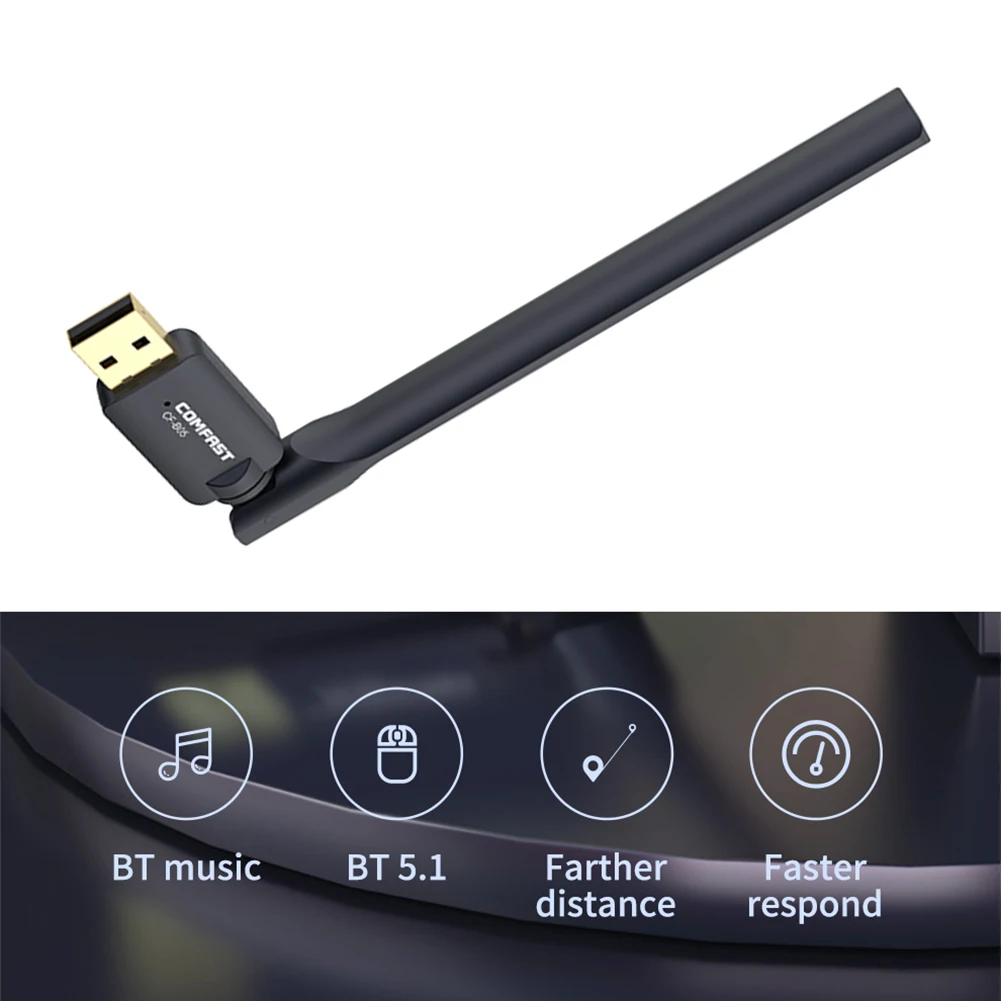 

B05 DC 5V USB беспроводной музыкальный аудио адаптер Внешний Bluetooth-совместимый приемник 5,1 для настольных компьютеров и ноутбуков