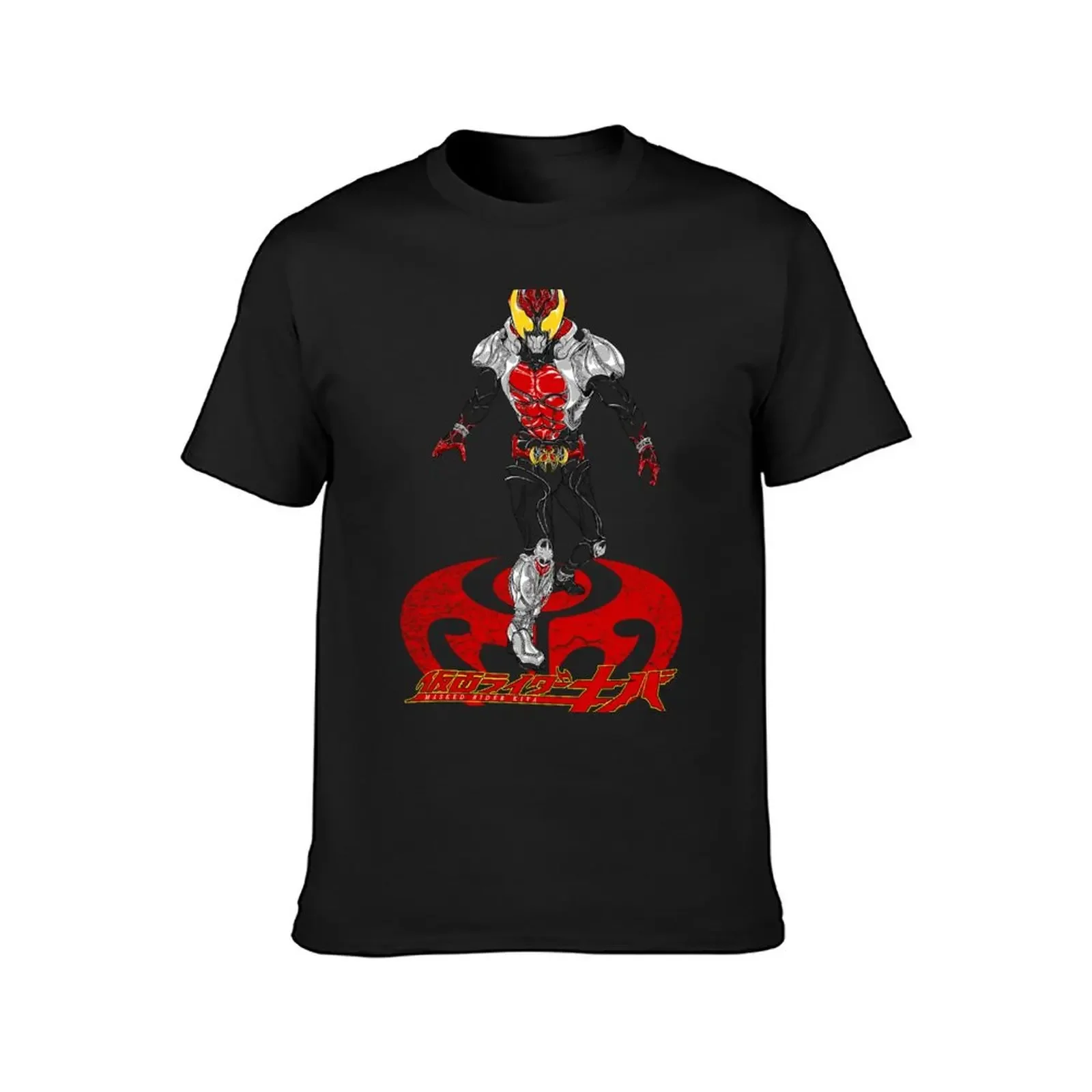Футболка Kamen Rider Kiva для мальчиков белые топы Мужская футболка