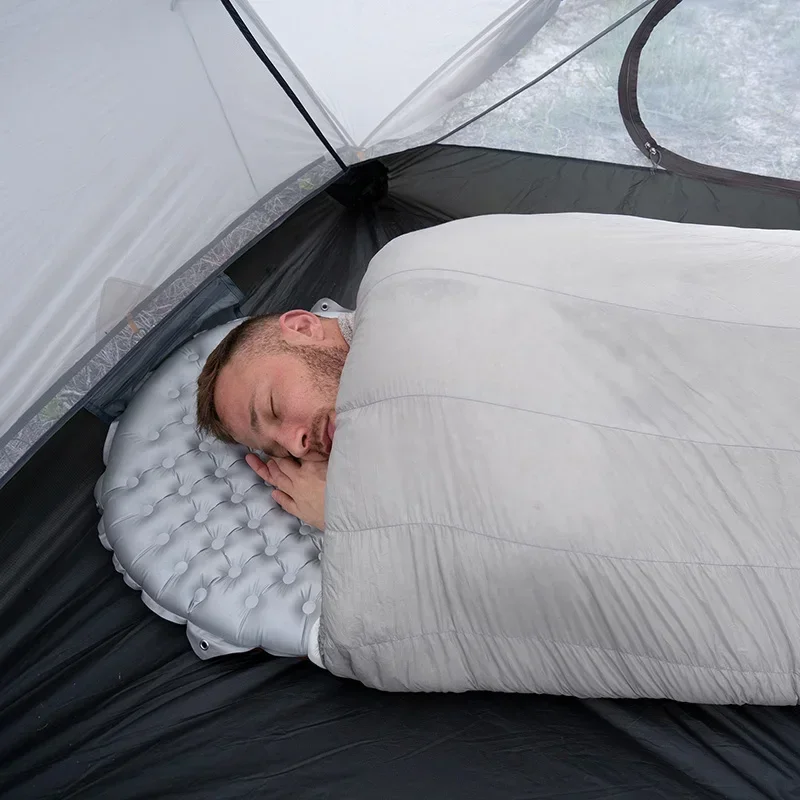 Спальный мешок Naturehike зимний легкий спальный на белом утином пуху сверхлегкий