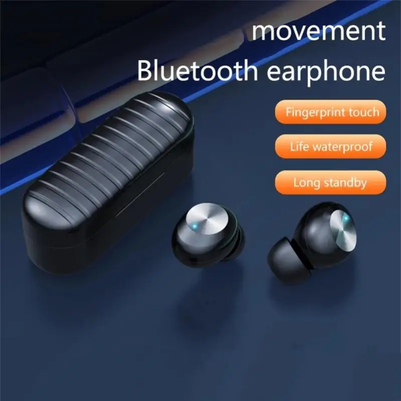 

Hd Call Tws Earphone With Microphone Waterproof Bluetooth-compatible 5.0 Earbuds Touch Control Wireless Sport Headphone