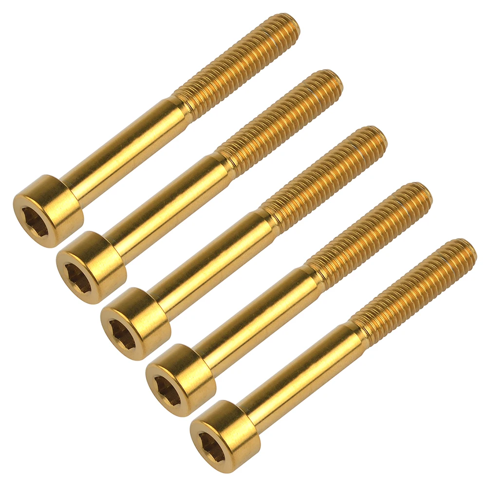 Титановый болт Xingxi M6X10 15 18 20 25 30 35 40 45 50 55 60 65 мм винт с шестигранной головкой для
