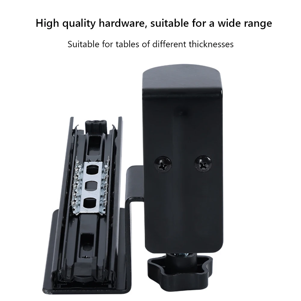 Лоток для клавиатуры под столом с креплением C-зажимом Выдвижной ящик лотка