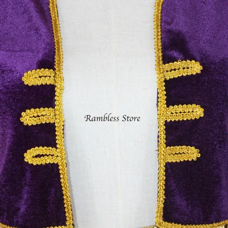 Детские нарядные костюмы арабского принца для мальчиков кепка жилет брюки