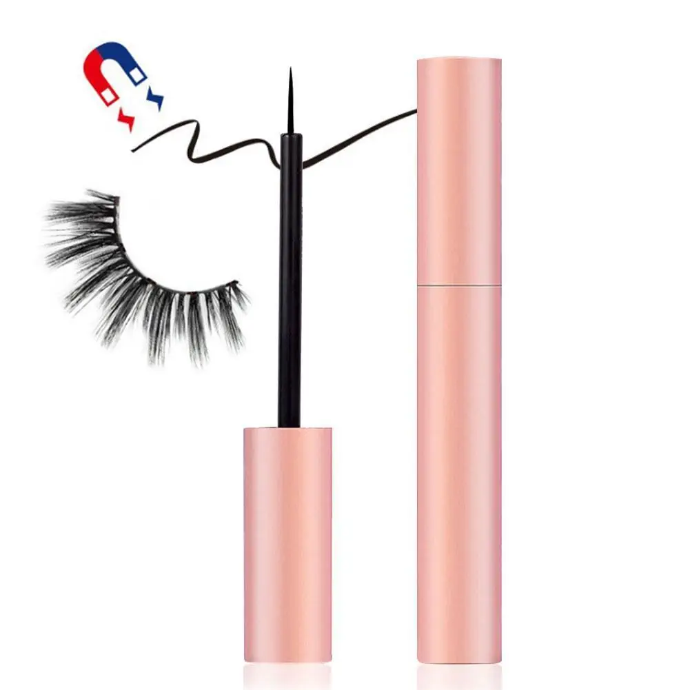 

Black Liquid Magnetic Eyeliner Eye Make Up Fast Dry Waterproof Long Lasting Eye Liner Easy to Wear Eyes Makeup Cosmetics Tools