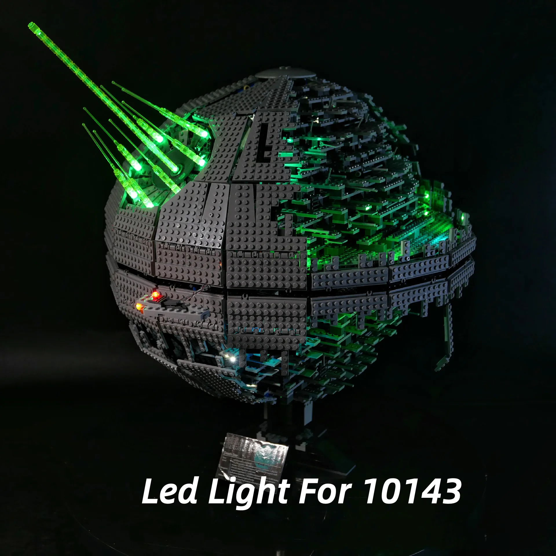 Светодиодный светильник ка для строительных блоков 10143 Death Star II (без модельных