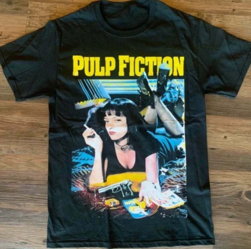 

Vtg Pulp Fiction T shirt, VIntage T shirt, NEW Graphic Art t shirt all size