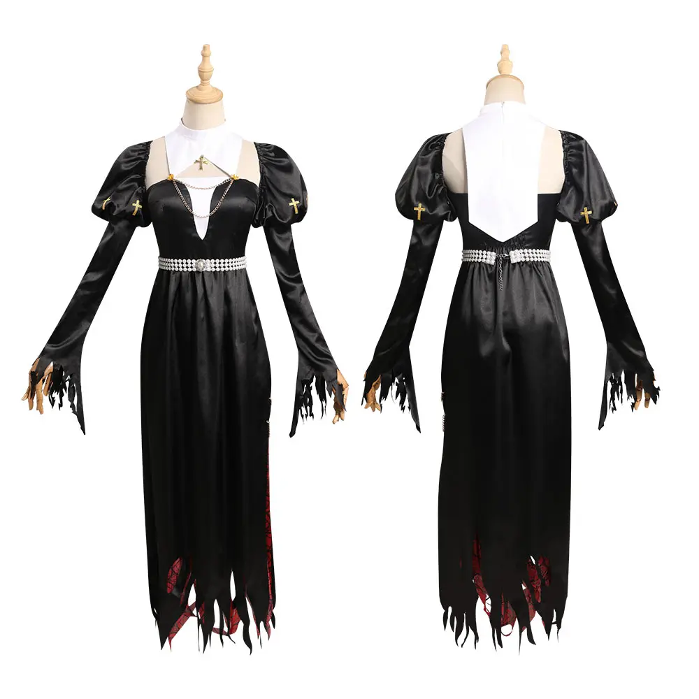 

SPY FAMILY Yor Forger Cosplay Costume Nun Dress Outfits Halloween Carnival Suit
