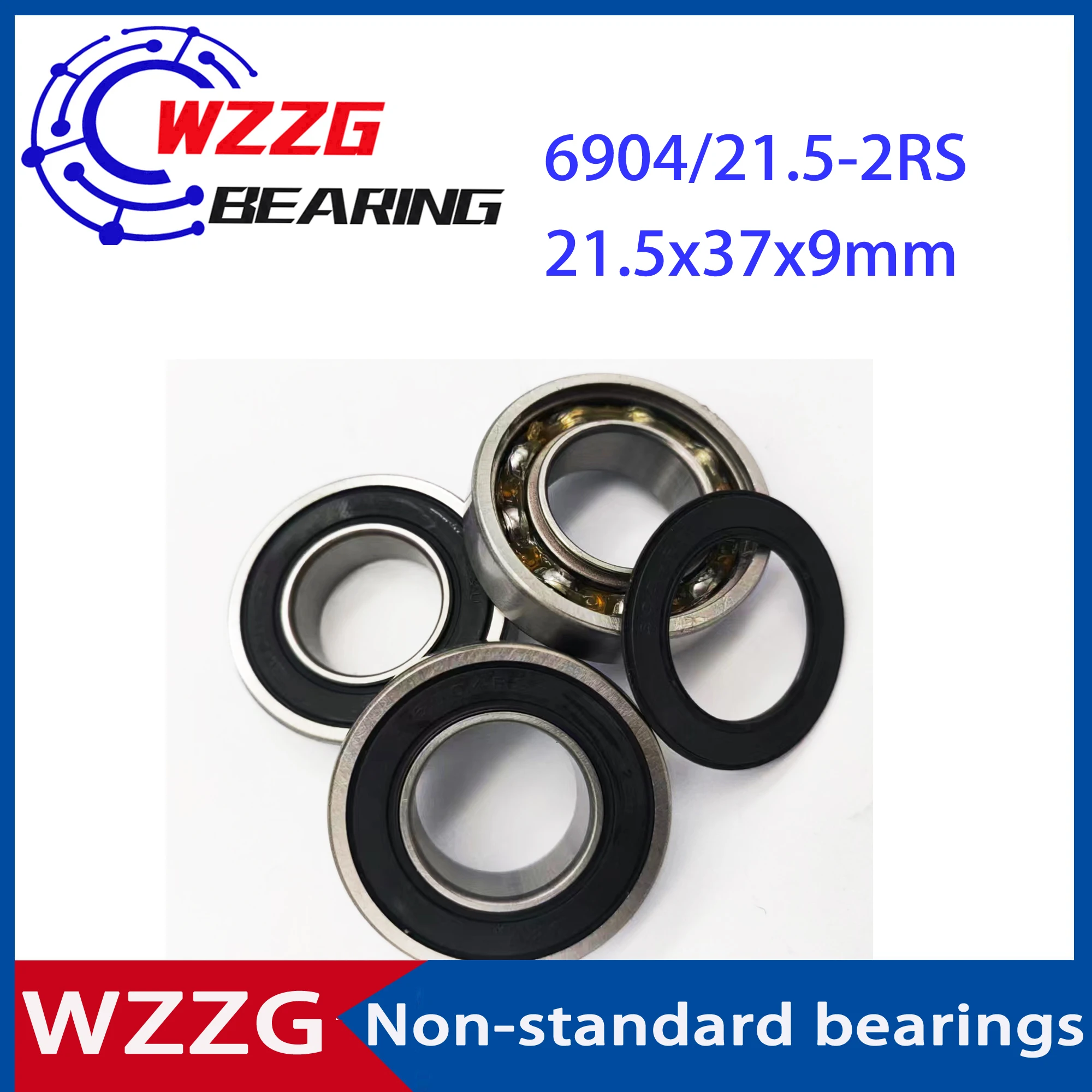 

Направление машины нестандартный подшипник 6004/21.5-2RS 6004LUV 21,5*42*12 мм + 6904/21.5 21,5*37*9 мм