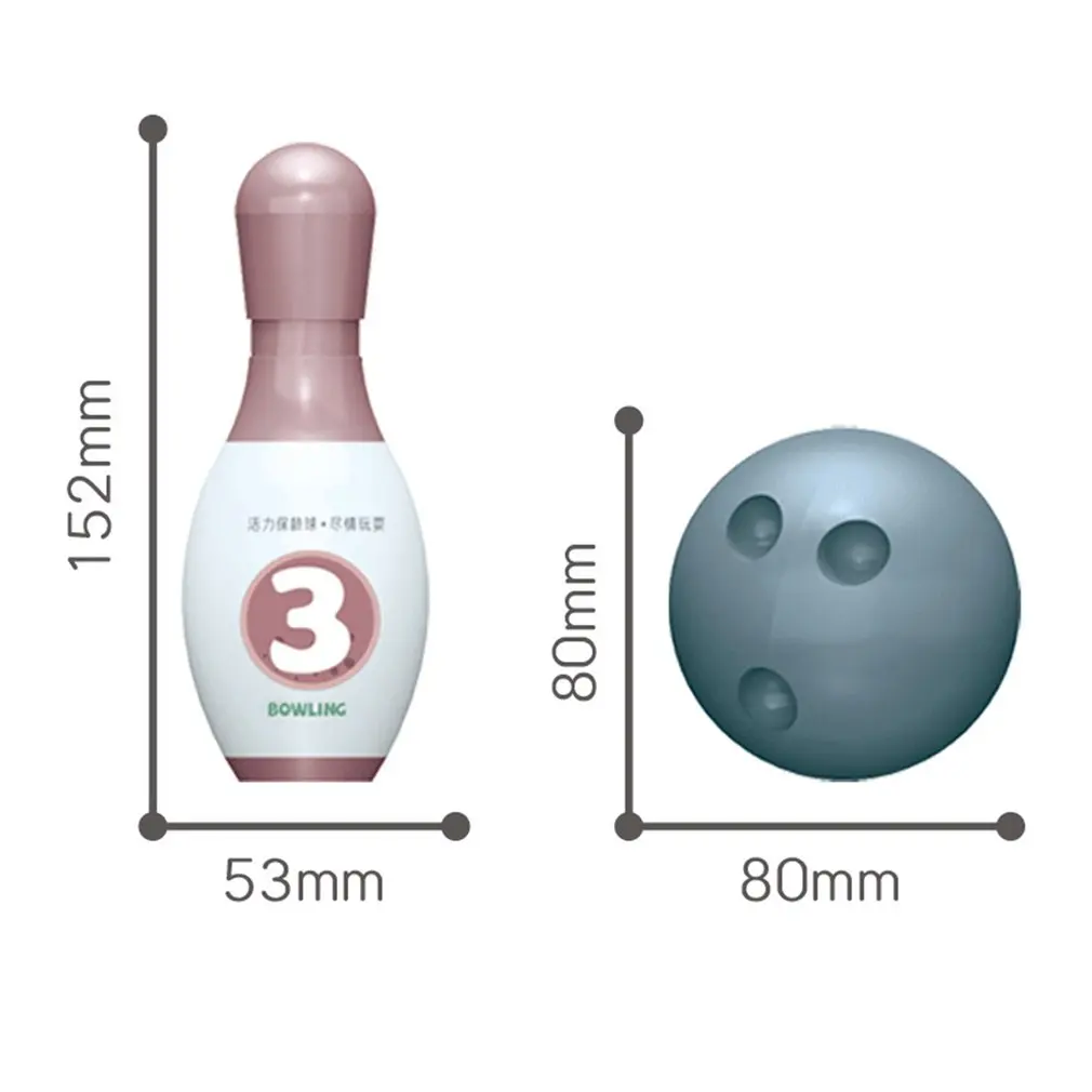 Детская игрушка для боулинга набор спортивных шаров дома и улицы игра родителей