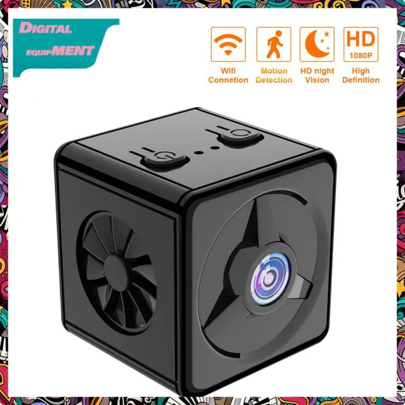 

25 Frames Outdoor Wireless Ip Camera Full Perspective Miniature Camera High Definition Motion Detection Night Vision 720p Black