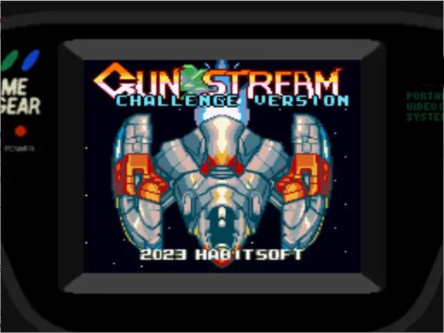 Фото 8-битный игровой картридж GAME GEAR: GUN STREAM CHALLENGE VERSION (английская версия из США! ） №2