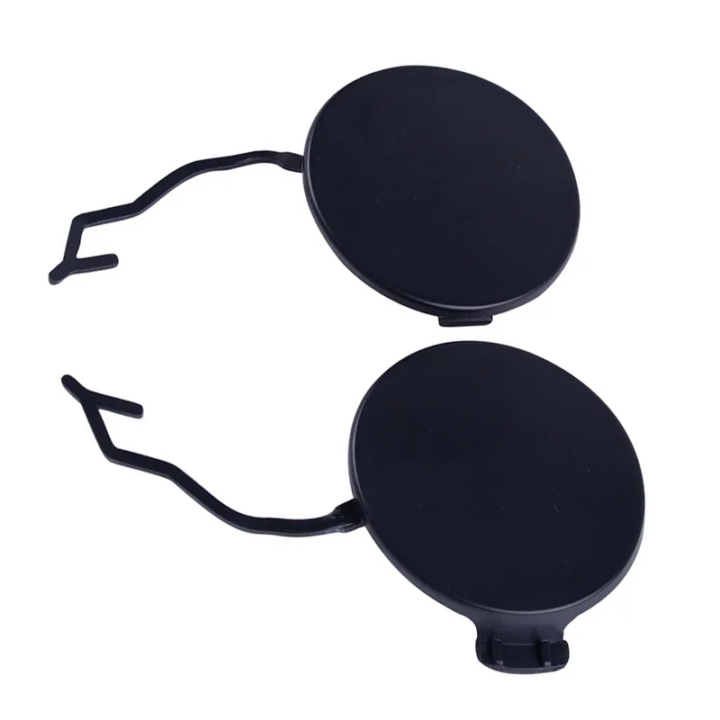

1Pair 95850515500 95850515600 Front Bumper Tow Hook Eye Cap for-Porsche Cayenne 11-14 Trailer Tow Cover Exterior Parts