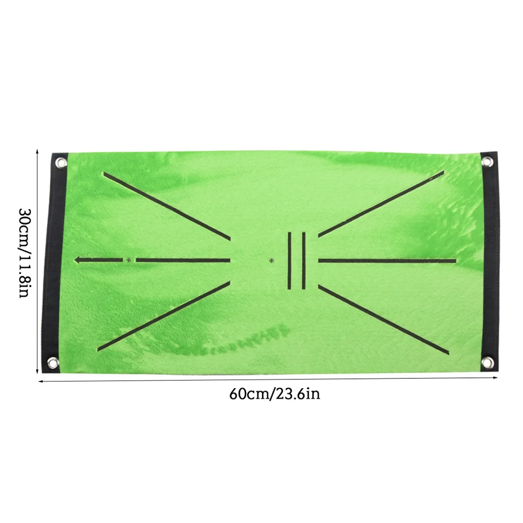 

Golf Swing Mat Batting Practise Swing Detection Mat Indoor Outdoor Golf Training Aid Pad Regular Type